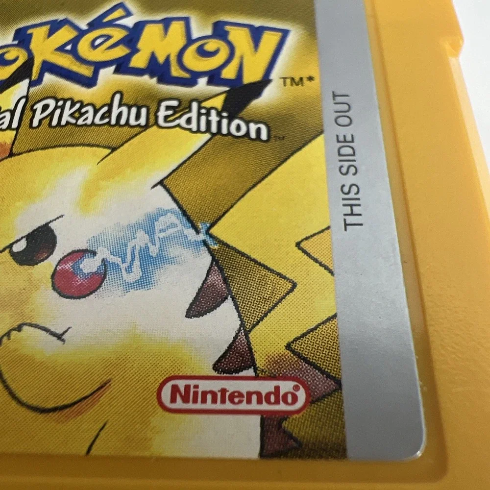 Pokemon: Yellow Version Nintendo Game Boy Color, 1999, Special Pikachu Edition
